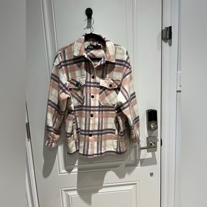 Zara plaid shacket